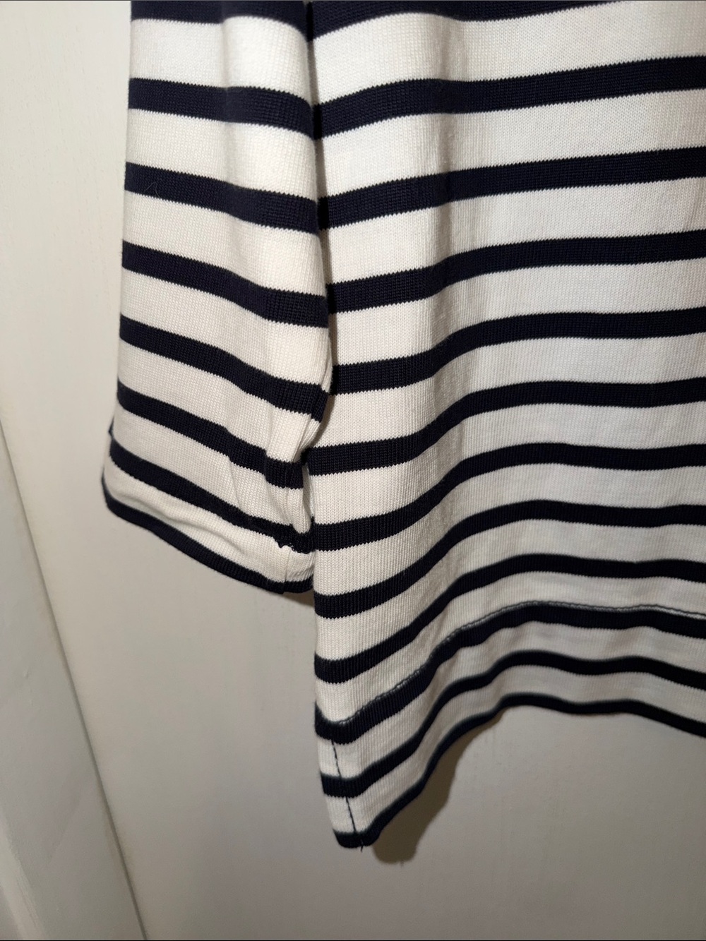 kate spade White & Navy Striped 'Beware of Sharks' Long Sleeve Tee - Picture 10 of 12